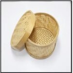 Multipurpose Bamboo Storage Box With Lid