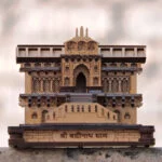 badrinath temple 3d model pinewood - Uttarakhand Haat