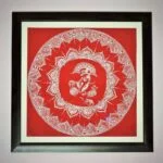 Aipan Art Lord Ganesha Wall Hanging - Uttarakhand Haat