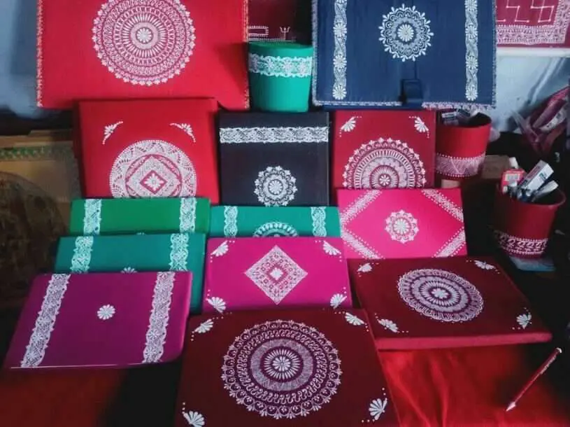 Aipan Art Personal Items - Uttarakhand Haat