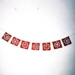 Aipan Art Flag for Bike