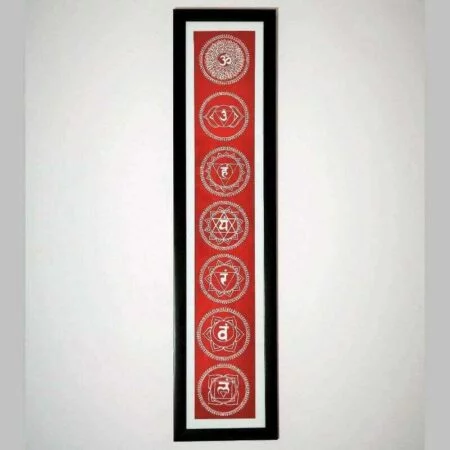 Aipan Art Sapta Chakra Wall Hanging - Uttarakhand Haat