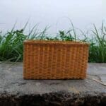 Handmade Bamboo Magazine Basket - Uttarakhand Haat
