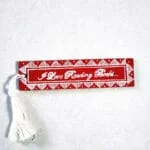 Handmade Aipan Art Bookmark