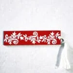Handmade Aipan Art Bookmark - Image 2