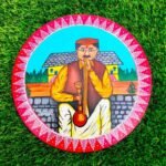 Pahadi Bubu/Dadaji Round Painting