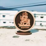 Jai Golu Devay Namah Car Dashboard Décor