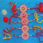 Aipan Art Rakhi Combo (Set of 5 Rakhi)