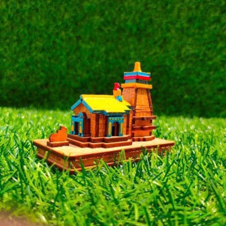 Kedarnath Dham Replica for Car Dashboard