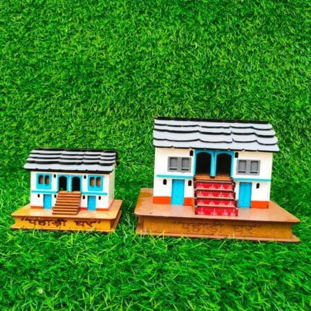 Traditional Pahadi House (पहाड़ी घर)