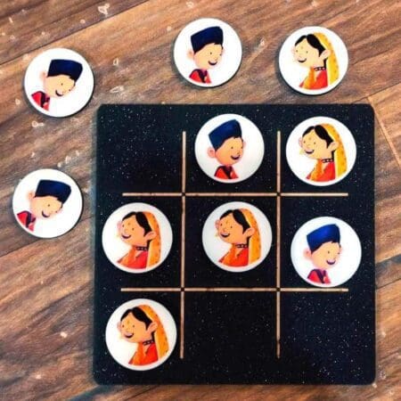 Pahadi Character Tic Tac Toe