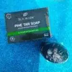 BLACK GEM Pine Tar Bathing Soap Bar For MEN WOMEN