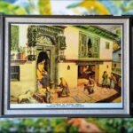 Phooldeyi Festival Painting With Wooden Frame