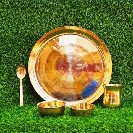Kansa Dinner Set - 5 Pcs