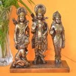 Resin Lord Ram Darbar for Home & Office Puja II Decorative II House Warming II Gift