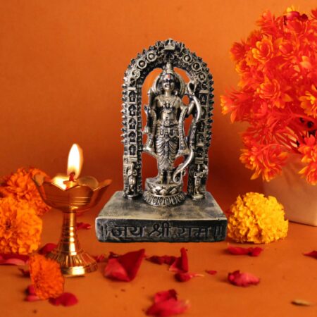 Polyresin 3D Ram Lalla Ayodhya Idol Statue Showpiece Murti