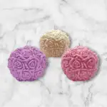 Rose Ball candle (Pack of 4)