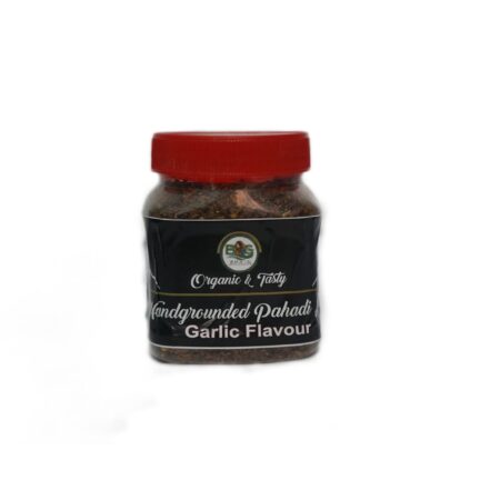 BuaG Pahadi Handgrounded Flavoured Salt 250 gm (Garlic Flavour)