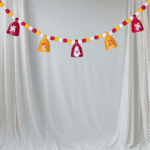 JHANKAR :Vibrant string of Wooden Beads & Ceramic Bells