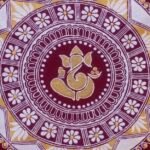 Art of Uttarakhand — New Aipan Design (Ganesh Ji)