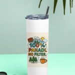 Pahadi Slogan Tumbler Bottle