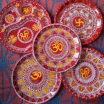Mangalmay Aipan Pooja Thali | Handmade Uttarakhand Art