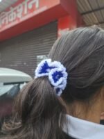 Crochet Scrunchie (Asthetic Hair Tie) - Image 4