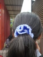 Crochet Scrunchie (Asthetic Hair Tie) - Image 2