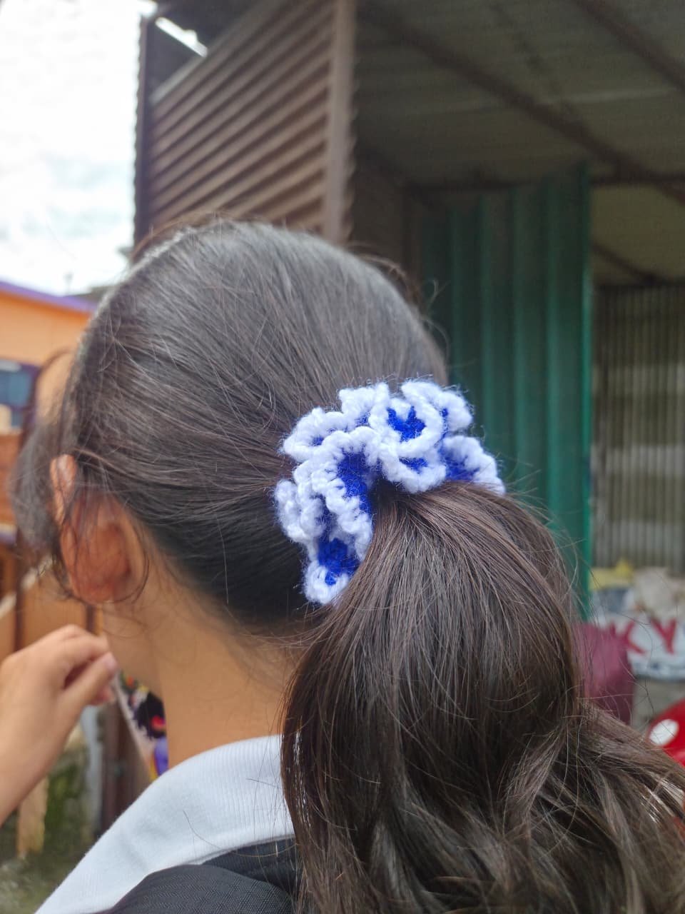 IMG-20260723-WA0151 Crochet Scrunchie (Asthetic Hair Tie) - Image 1