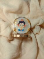 Resin Baby Ganesh 2 inch for showcase and decor