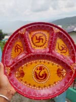 हस्तनिर्मित ऐपन पूजा एवं तिका थाली – उत्तराखंड की पारंपरिक कला