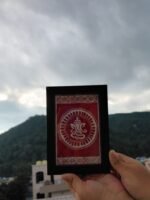 Traditional Aipan Art Ganesha Frame 4×6 inch. - Image 4