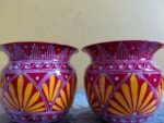 ✨ Aipan Art Hand-Painted Lota – Traditional Uttarakhandi Design - Image 2