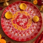 Aipan Pooja thali