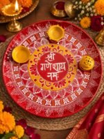 Aipan Pooja thali