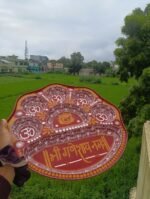 handcrafted traditional pooja thali - Image 2