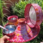✨ Aipan Art Karwa Chauth Pooja Set