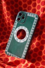 iPhone 12mini phone cover in aipan kala - Image 2